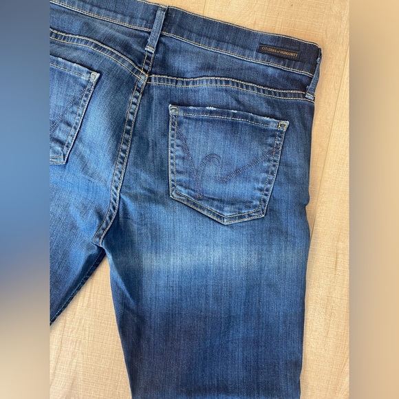 Citizens Of Humanity Classic Blue Flare Jeans - Picture 5 of 11